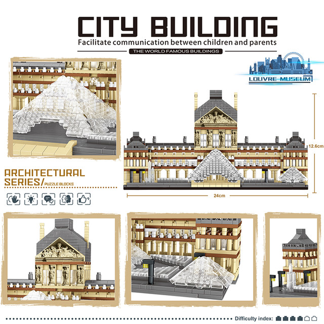 2025 new world famous building blocks