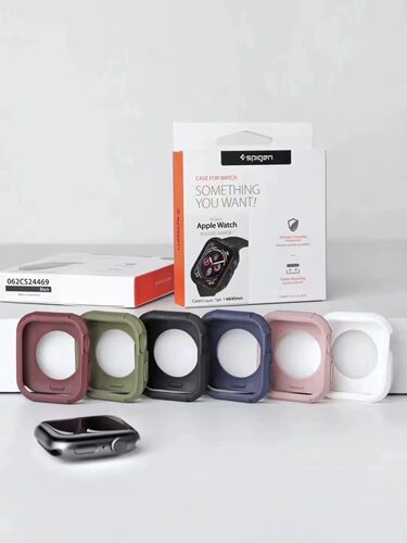 适用apple watch7磁吸保护壳苹果iwatch手表保护套S7表带表壳45mm - 图2