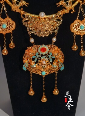 三生令【福禄璎珞】汉服项圈古风项链新娘古典流苏国风华丽富贵