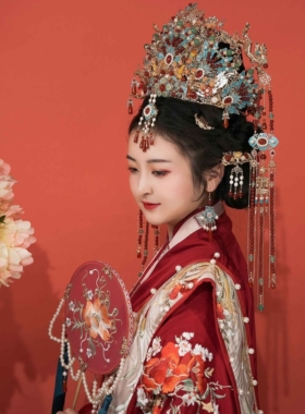 三生令【未央】原创发冠中式婚礼