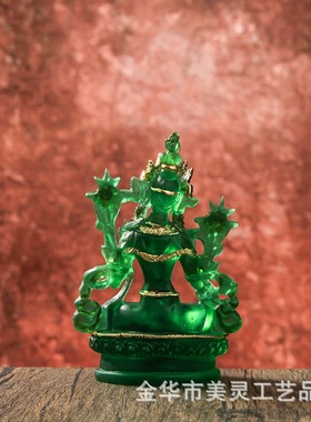 绿度母藏传多罗菩萨观音