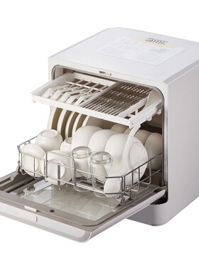 跨境Dishwasher台式洗碗机家用大容量全自动小型智能消毒烘干一体