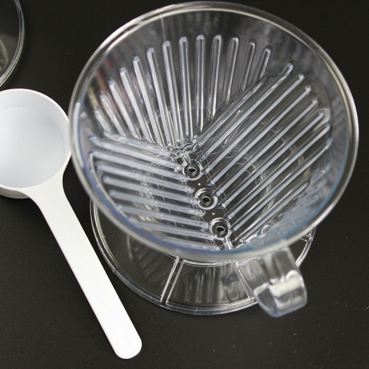 包邮Tiamo咖啡滤杯 手冲咖啡过滤杯 冲泡杯滴滤杯 2-4人份 送滤纸 - 图2