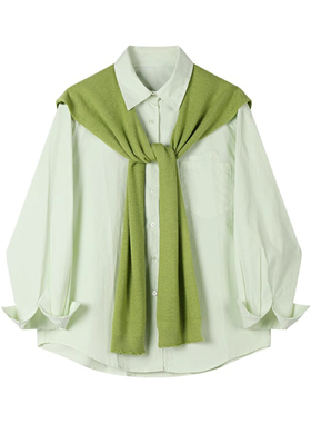 2026夏韩版外搭针织显瘦小披肩女