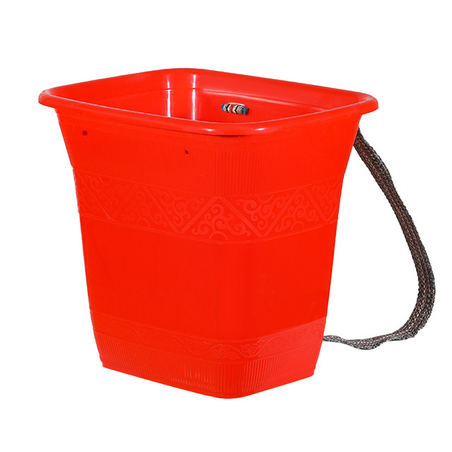 Back basket plastic thickened agricultural back basket large storage bucket
