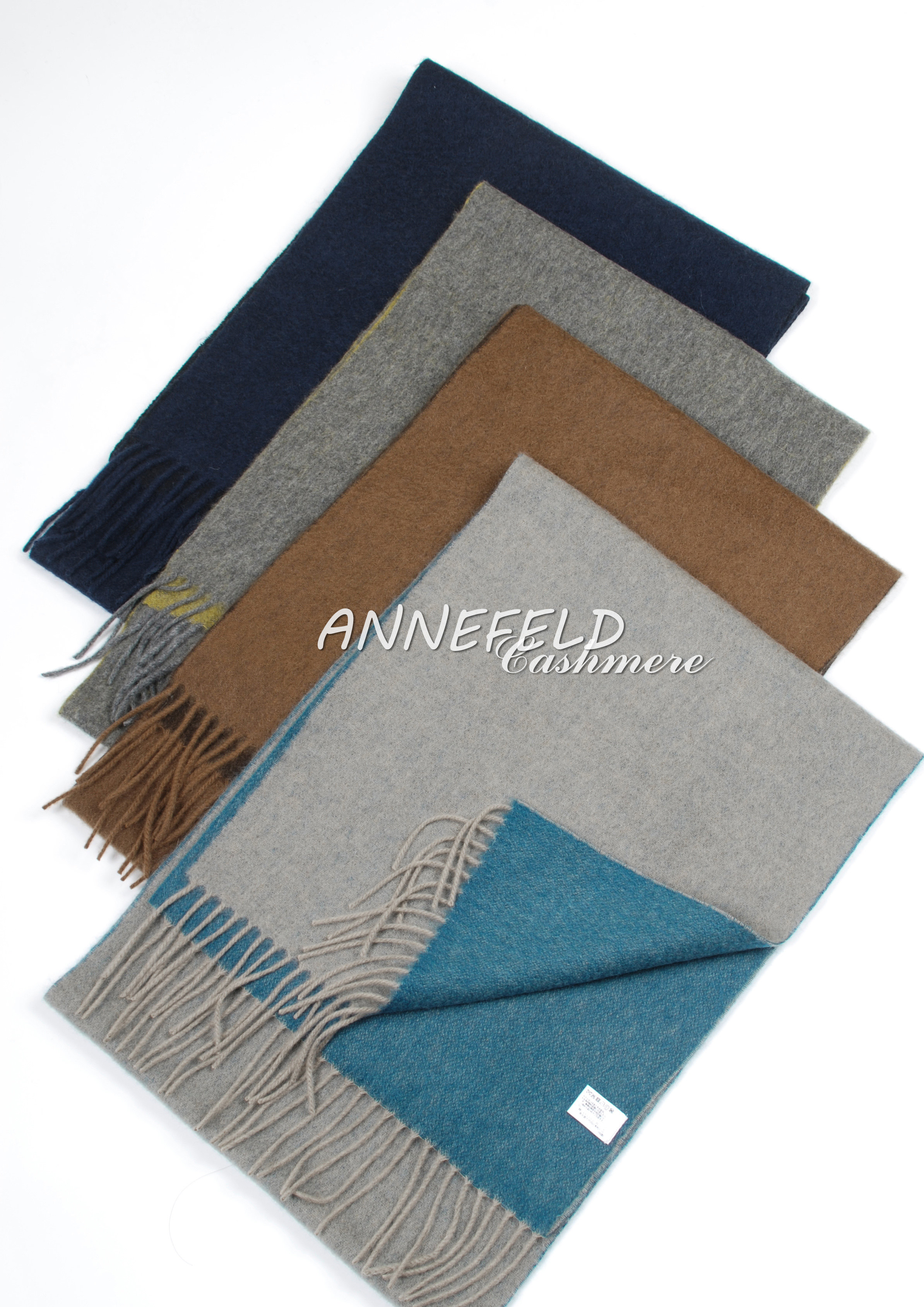 日单新款正品 男女纯山羊绒加厚双面色两用围巾 灰蓝黄黑棕,淘宝优惠券,粉丝福利购,淘宝优惠卷