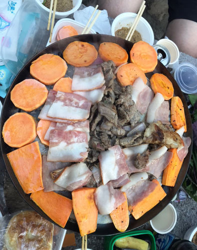 沈腾家乡齐齐哈尔烤肉烤锅韩式烧烤碳炉子东北木炭煎串地摊户外用 - 图2