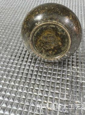 新中式客厅摆件玉石餐桌氛围装饰布置大理石花器摆花陈列