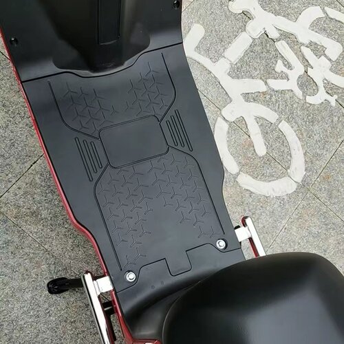 适用本铃DE10电动车脚垫本铃DE8钱江TDR064Z丝圈防水防滑脚踩踏垫 - 图0