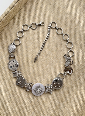 lyumin男女星星项链镶钻项链