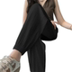 ພິເສດ Clearance Ice Silk Sports Pants Women's Summer Thin High Waisted Loose Draping Leg Pants Casual Lantern Long Pants