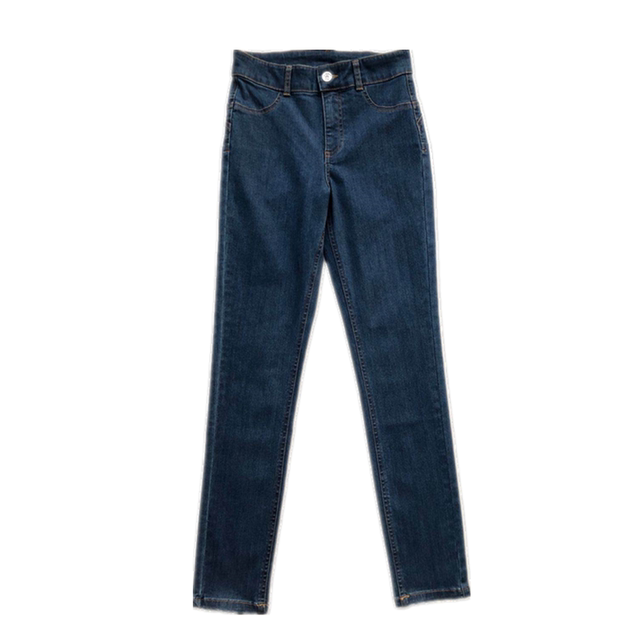 Peach hip lifts elastic belly-tight versatile jeans
