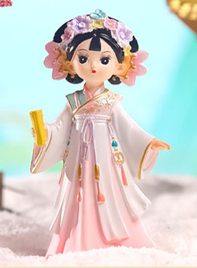 风梦里桌面摆件四森国潮