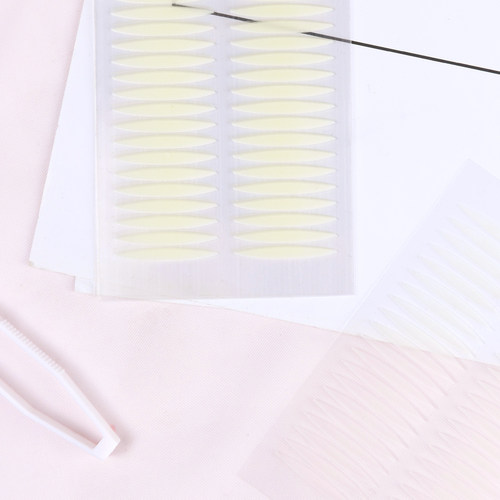 奥慕浅肤色单面橄榄形双眼皮贴隐形两头尖角细中间加宽适合开眼头 - 图2