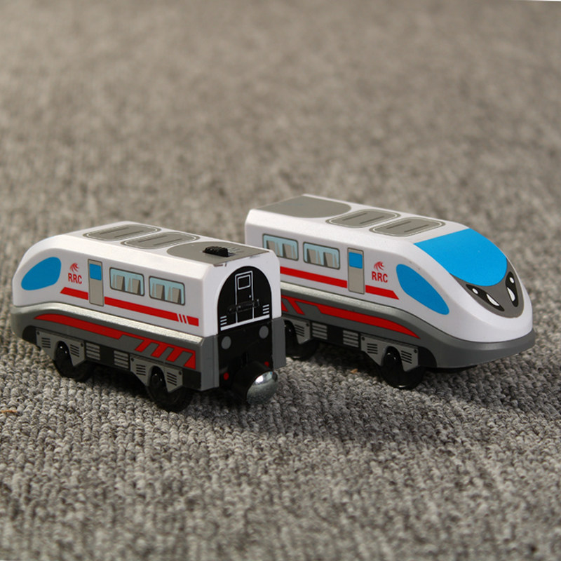 可连接磁性电动小火车头儿童玩具车厢兼容BRIO米兔轨道发声发光,淘宝优惠券,粉丝福利购,淘宝优惠卷