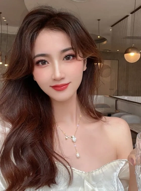 玫瑰花风铃项链女小众设计高级感花朵吊坠颈链超仙法式复古锁骨链