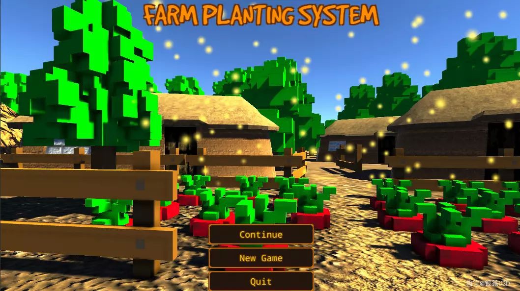 U3D模版 農場種植系統Farm planting system v1.0 - 图0