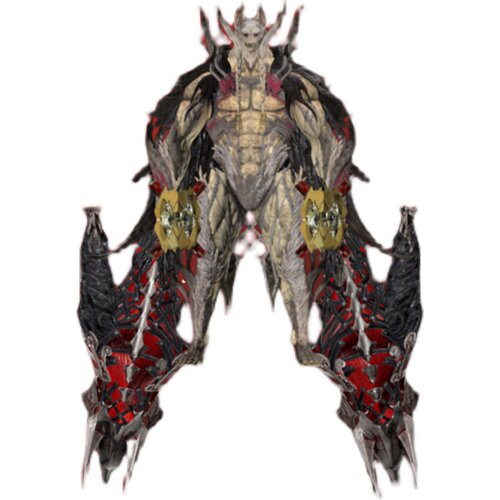 嗜血代码角色 Skull King 3DMax fbx骷髅王模型 - 图0