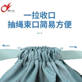 Рюкзак, сумка через плечо, простой сверхлегкий ранец, складной тканевый мешок, на шнурках, коллекция 2023