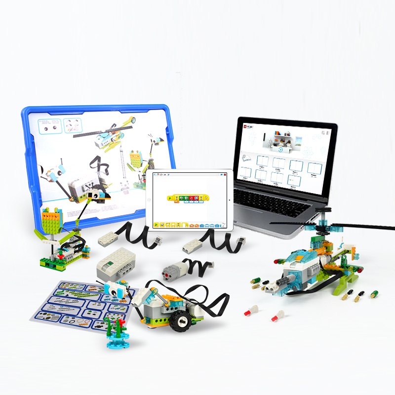 wedo2.0编程积木机器人小颗粒儿童益智拼插玩具45300教具scratch - 图3