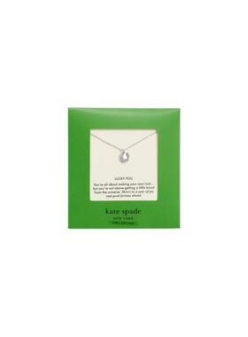 海外代购kate spade NEW YORK女士项链耐用光泽感黄铜钢日常搭配