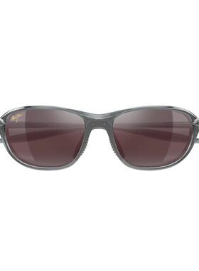 代购MauiJim女士太阳镜防紫外线抗眩光清晰视野护眼灰色椭圆形