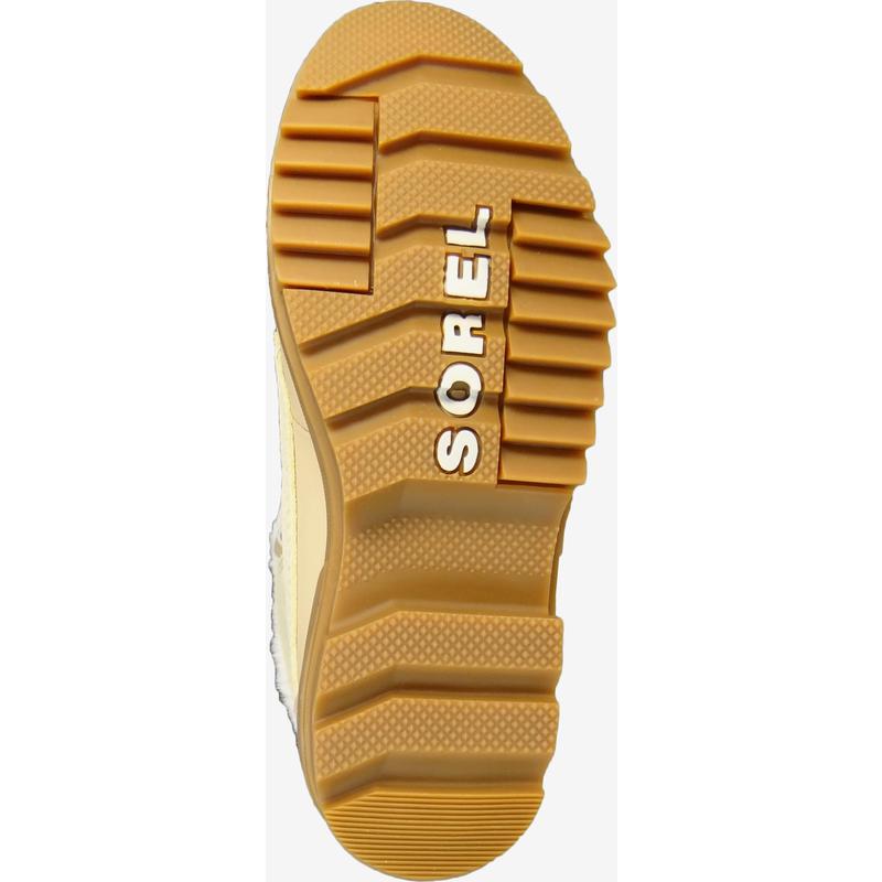 SOREL女士雪地靴防水保暖防滑柔软鞋底圆头系带中跟毛绒内里冬季 - 图1