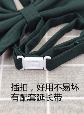 JK纯色领结巨羽根领花绀红黑色可爱学生蝴蝶结水手服制服配饰摄影