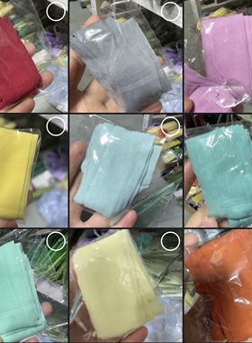 1.6米/3米长雪纺系带纯色百搭长腰带汉服发带通用襻膊 多种颜色女