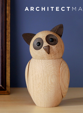 猫头鹰摆件ARCHITECTMADE北欧