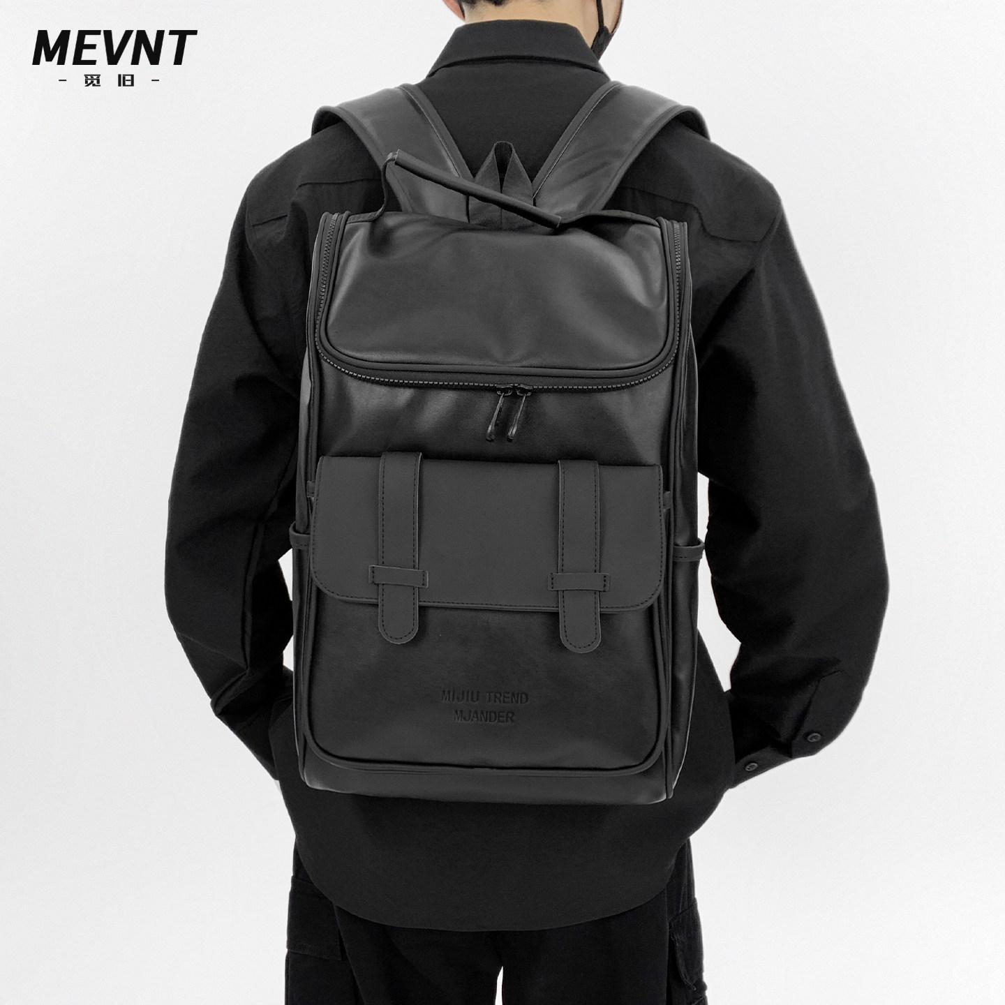 觅旧双肩包男商务出差通勤男士16寸电脑背包旅行大容量书包礼物,淘宝优惠券,粉丝福利购,淘宝优惠卷