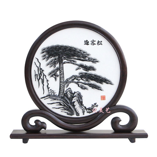 铁画芜湖迎客松马到成功非遗手工艺安徽特色礼品伴手礼定制刻字 - 图3