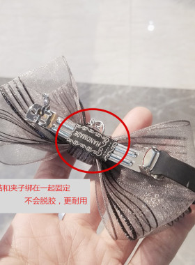 发夹网红2021年新款头饰品蝴蝶结