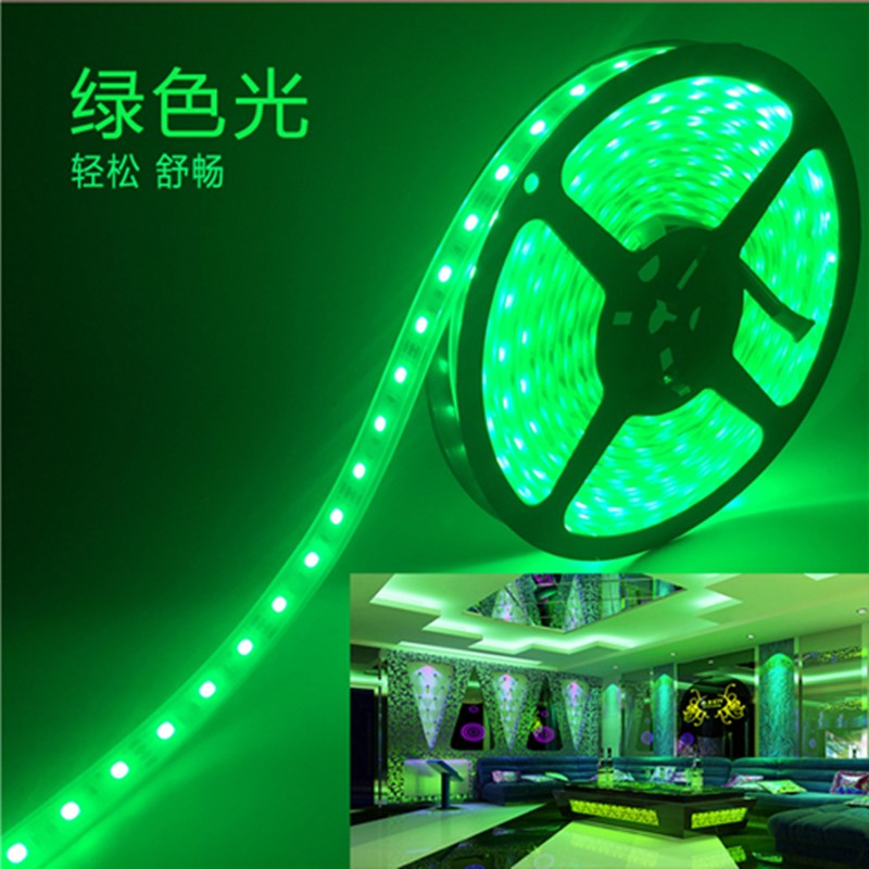 LED灯带12V伏套管防水灯条5050七彩RGB软灯条户外防水防雨硅胶24V - 图2