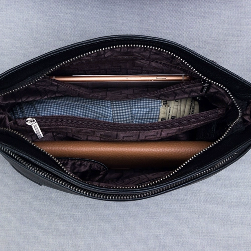 Сумка через плечо, сумка на одно плечо, 2018, из натуральной кожи, в корейском стиле