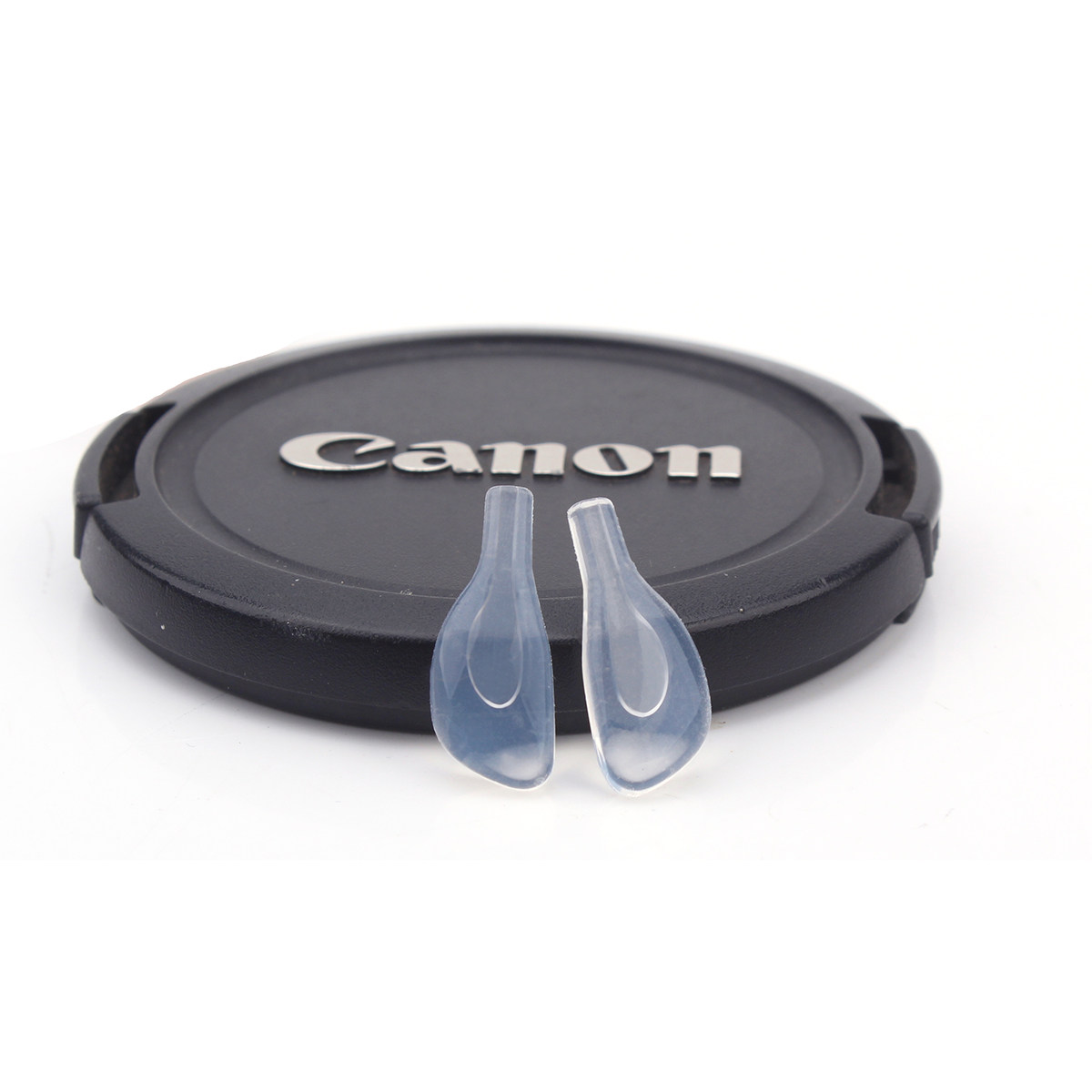 Semi-circular inserted nose pads, transparent, comfortable and non-slip
