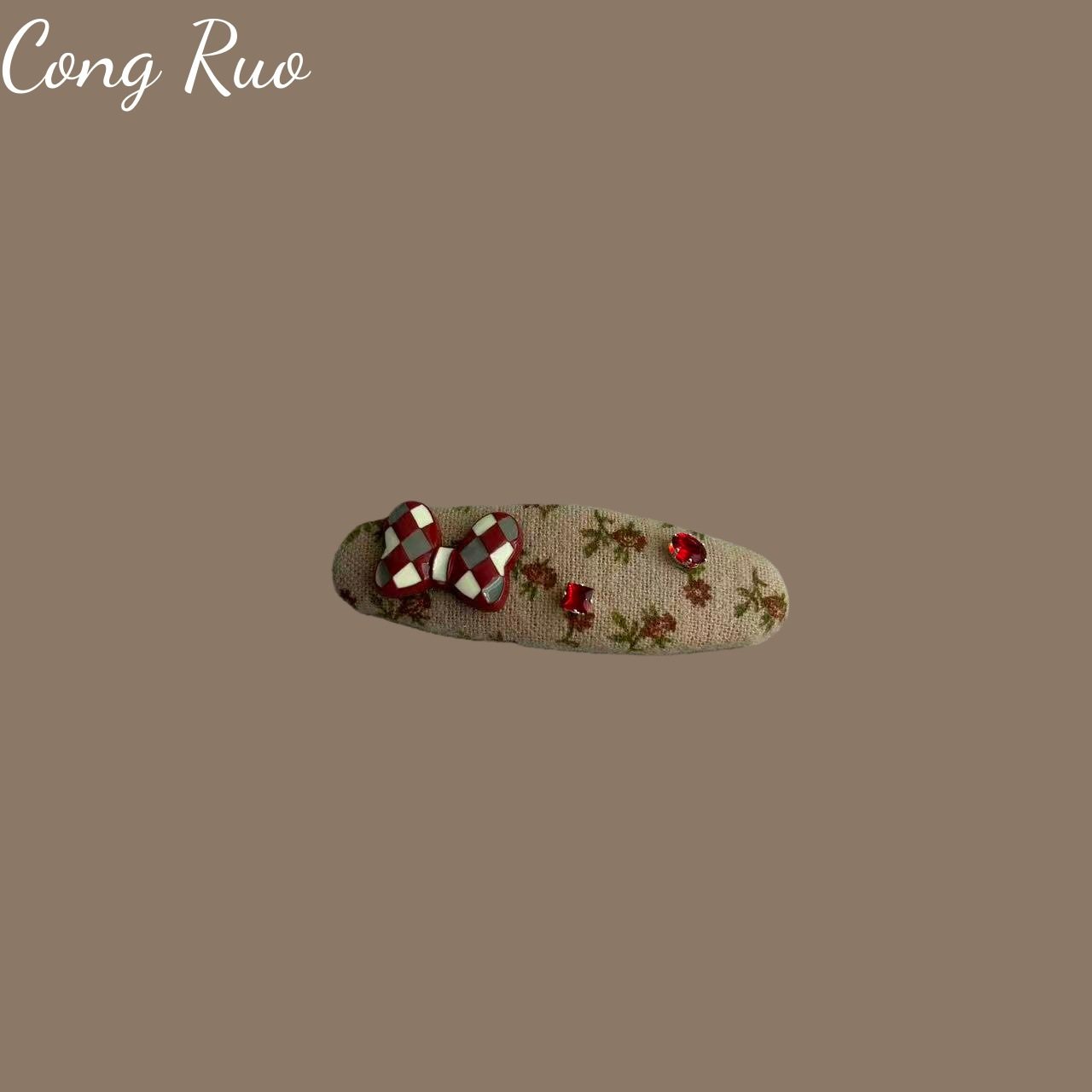 一只价格 韩系蝴蝶结BB夹水滴掰掰夹女高级感复古碎花波点刘海,淘宝优惠券,粉丝福利购,淘宝优惠卷