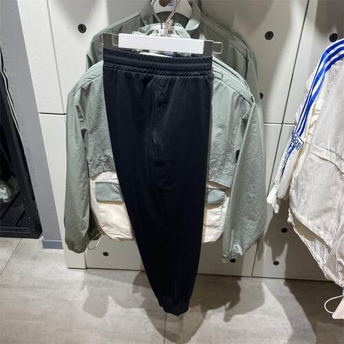 Adidas/阿迪达斯运动裤女子2023新款束脚透气针织休闲长裤 IP3948 - 图2