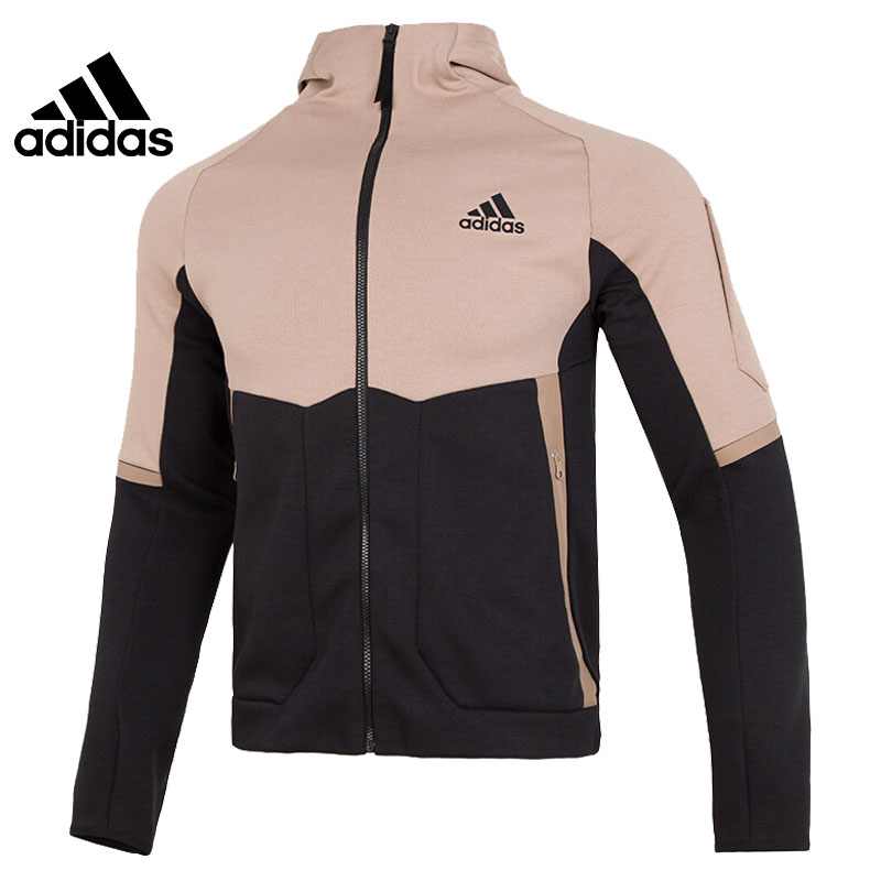 ADIDAS阿迪达斯运动训练休闲连帽夹克外套男HC5490 HE5030 HE5033-图1