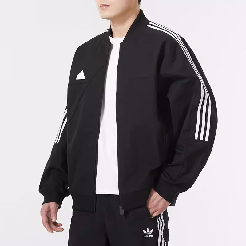 Adidas阿迪达斯外套男子运动休闲训练宽松梭织夹克 IP3791 IS1513 - 图0