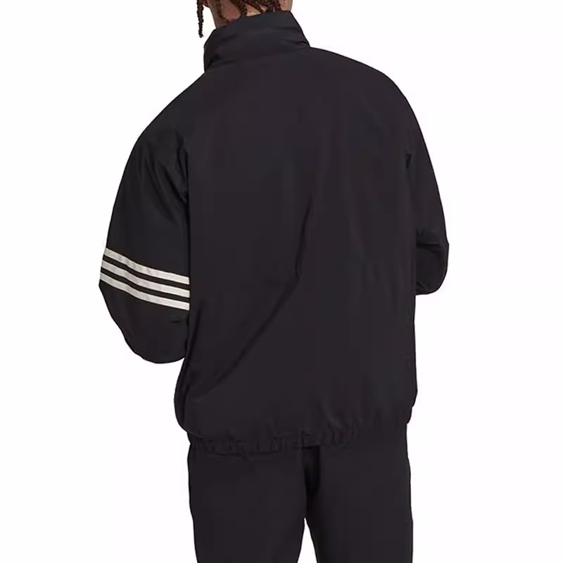 Adidas/阿迪达斯三叶草棉服男子运动保暖宽松舒适连帽外套 HL9198