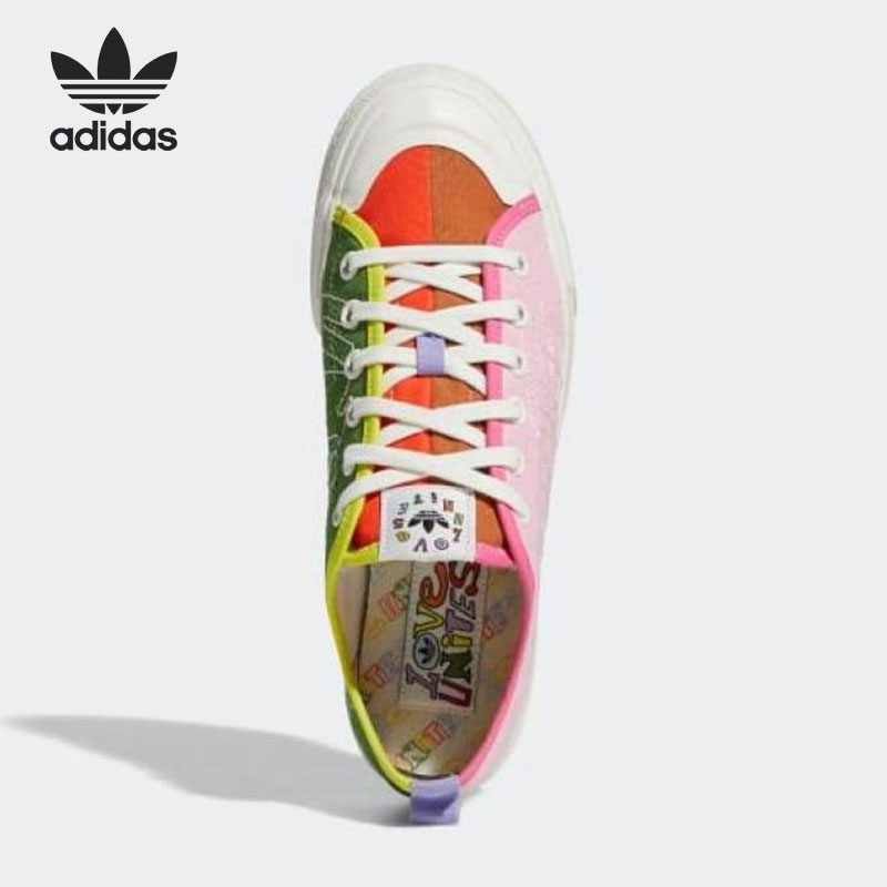 Adidas/阿迪达斯三叶草板鞋男女Originals Nizza运动休闲鞋GW2419-图0