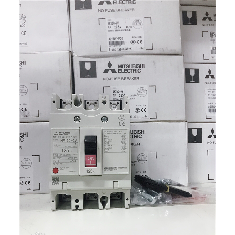 MCCB塑壳断路器NF125SV SW，CP3P100A80a63a50a10kA400V - 图1