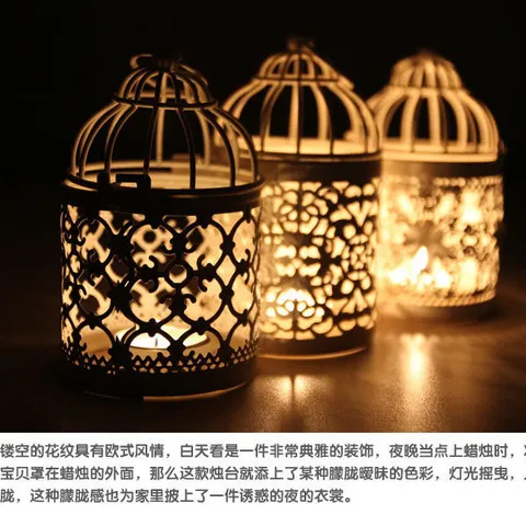 轻奢欧式镂空造型家居摆件烛台鸟笼铁艺金色铁艺装饰桌面居家烛台,淘宝优惠券,粉丝福利购,淘宝优惠卷