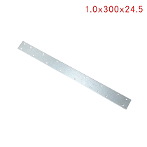 Corner Yard Angle Iron connector One-type galvanized sheet angle code 1 0x300x24 5 porous 3 0