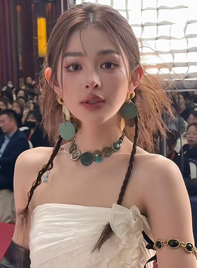 新娘耳环项链礼服晨袍旗袍耳饰品