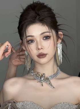 新娘耳环项链婚纱礼服晨袍耳饰品