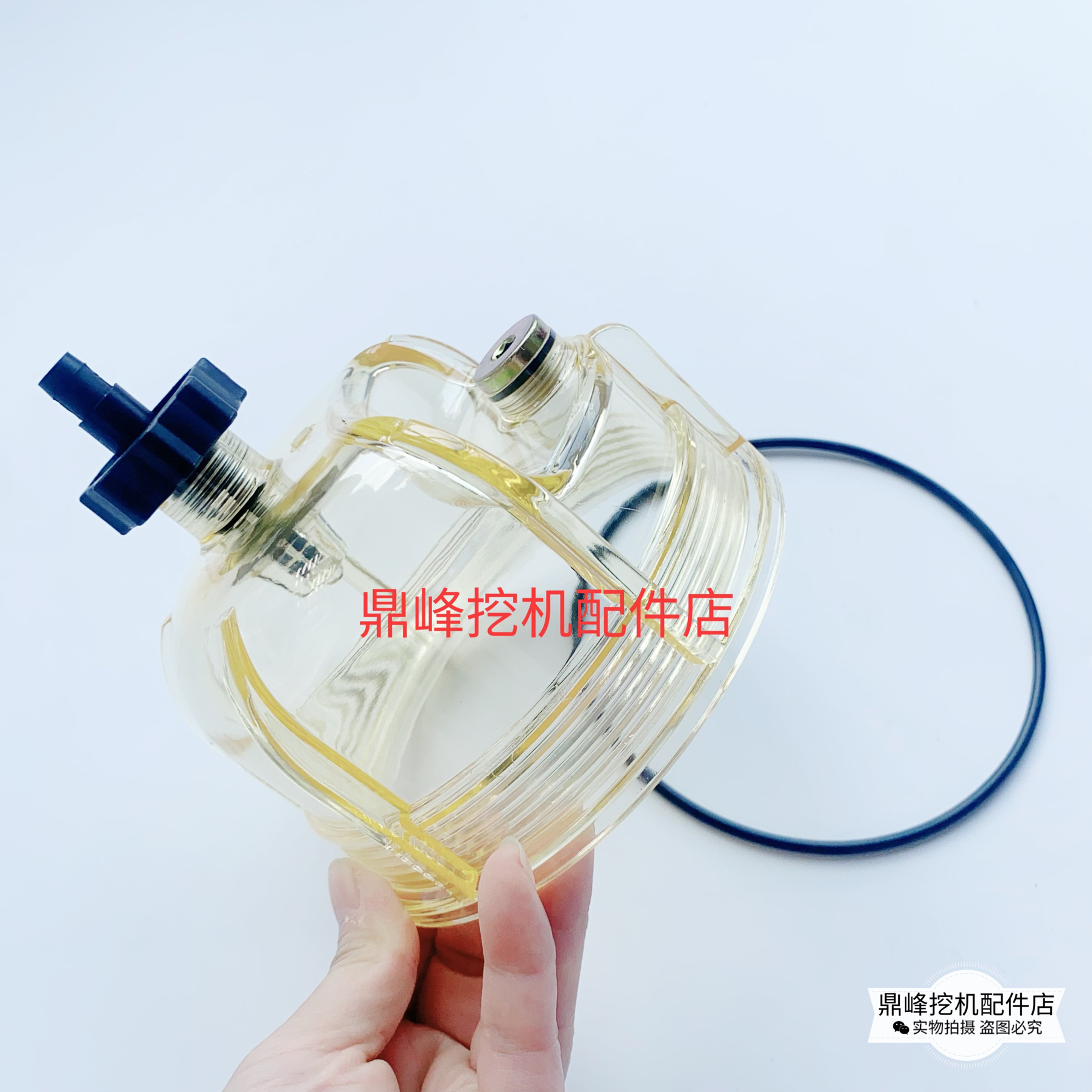 三一挖掘机配件SY195C 215 225C-10油水分离器柴油滤芯滤清器保养-图0