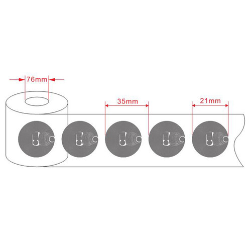 NFC芯片RFID手机贴纸ISO14443A抗金属13.56M高频ntag213电子标签 - 图2