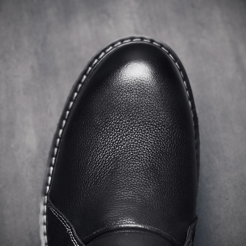 真皮大码男鞋45 46 47潮流大头鞋英伦商务正装休闲皮鞋48加肥4950-图1